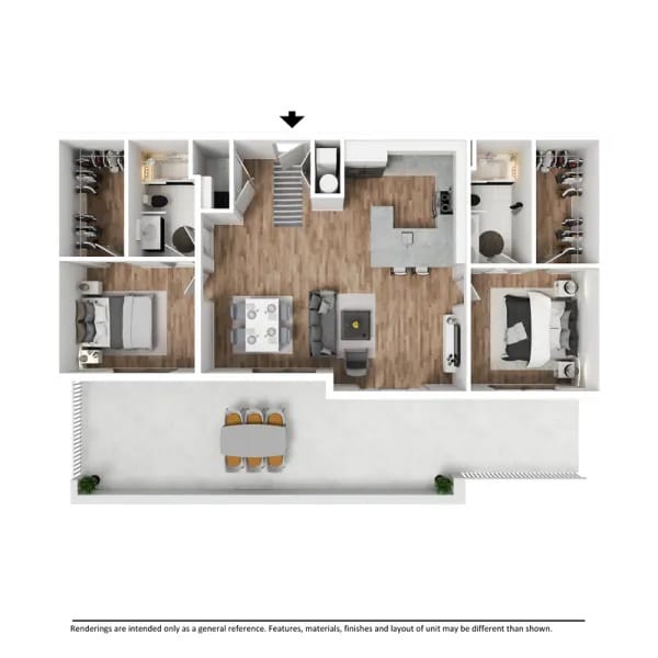 978 furn 1388 with patio apt 412